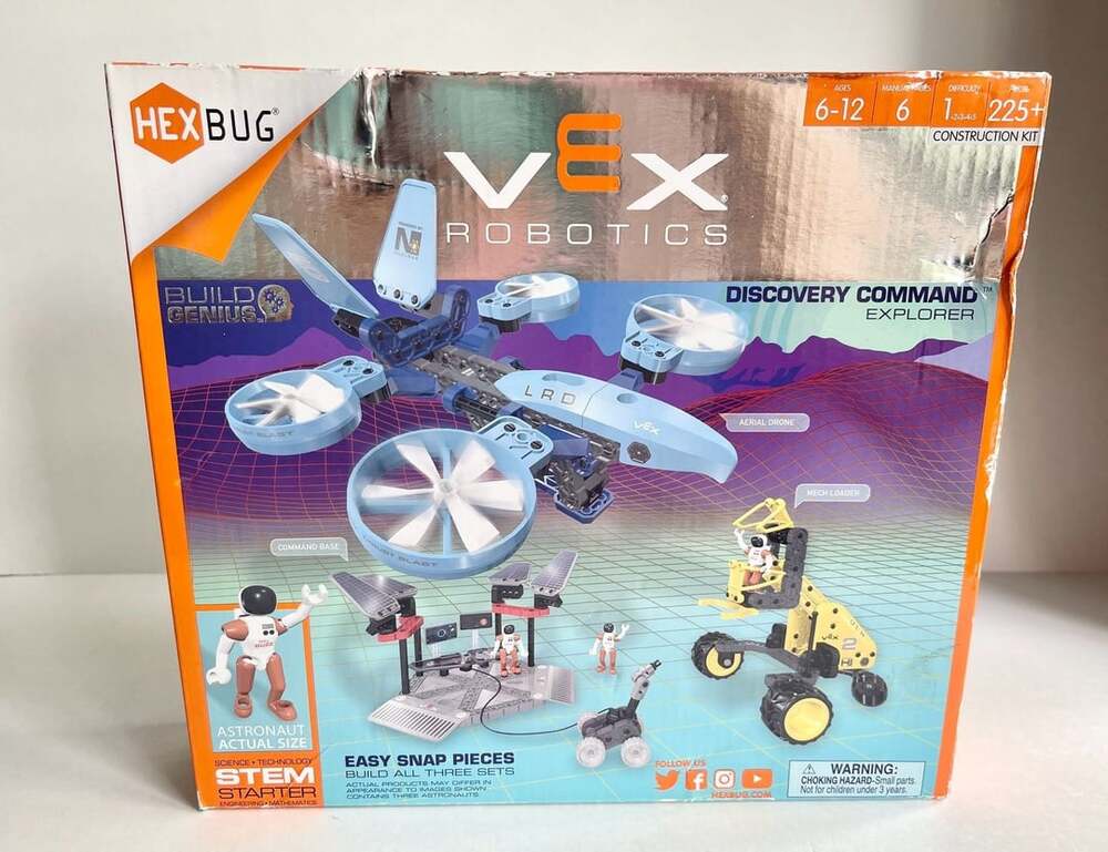 HexBug VEX Robotics Discovery Command Explorer Construction Kit